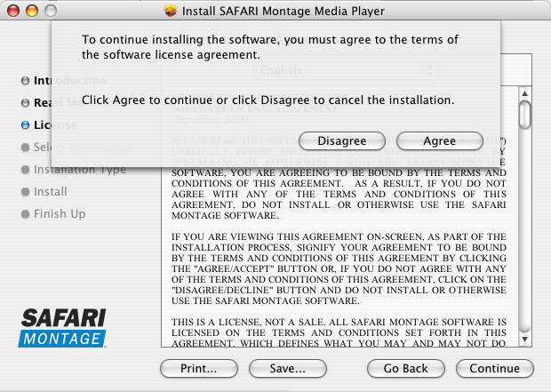 Accept Agreement