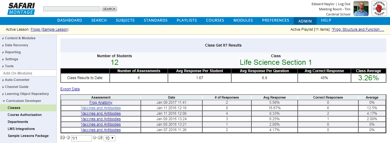 Get it? Results Page
